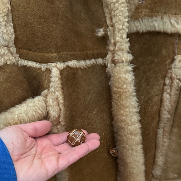 Vintage Shearling Coat - Picture 3 of 4